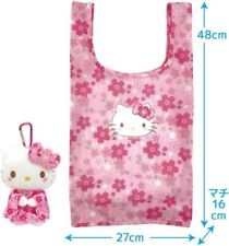 Nakajima Corporation Hello Kitty Sanrio Plush Sakura Kimono w/ Eco Bag picture