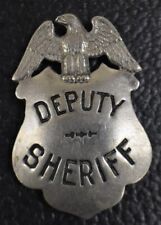 Antique Obsolete Deputy Sheriff Badge Ed Jones California picture