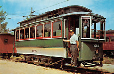 Kennebunkport ME Maine Seashore Trolley Museum Postcard 4709 picture