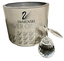 Retired Swarovski Crystal Pear Figurine w/Original Box EUC picture