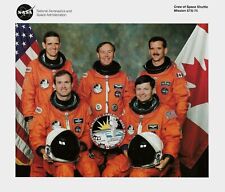 STS-74  MISSION CREW NASA OFFICIAL RELEASED 8 X 10 LITHO picture