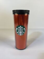 Starbucks Travel Double Wall Tumbler 16 oz.  RED Acrylic 2020 #HF515 MINT picture