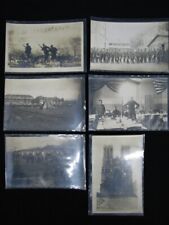 6 WW1 Military Post Cards Soldiers, Locations, Equipment, Militaria WW1 (H) picture