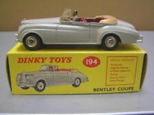 Dinky Toys 194 Bentley S2 Coupe made in England 1/43 scale MIB Superb picture