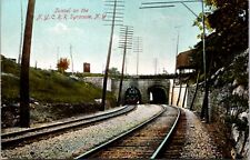 Postcard Tunnel on the N.Y.C. Railroad in Syracuse, New York picture