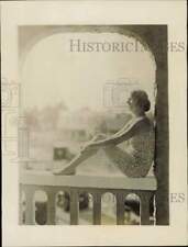 1924 Press Photo Mildred Burch, bathing beauty contest winner in Miami, Florida. picture