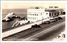 1930s Vintage RPPC Cliff House & Seal Rocks San Francisco, CA Postcard  picture