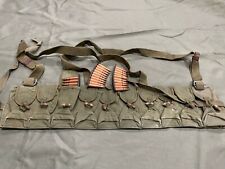 ORIGINAL STAMPED VIETNAM CHINESE SKS TYPE 56 7.62X39 CHEST-RIG AMMO POUCH picture