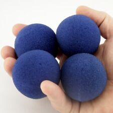 Set of 4 Classical Sponge Ball BLUE 4.5cm Soft Funny Closeup Comedy Magic Trick picture
