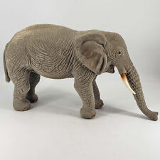 Vintage very realistic looking velvety texture elephant figurine toy? 14