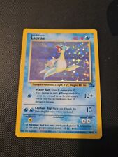 Pokemon Card - Lapras 10/62 Fossil Unlimited Rare Holo WOTC - Excellent  picture