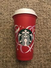 Starbucks -  2021 New Reusable Cup 16oz Grande Ribbon Holiday Christmas picture