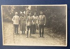 German Military Leaders Real Photo Postcard, World War, Crown Prince ? picture