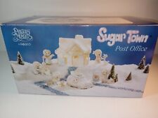 Precious Moments - SUGAR TOWN ~ POST OFFICE SET ~ 8 piece COLLECTIBLE CHRISTMAS picture