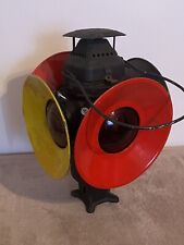 🧩Vintage  Adlake Non-sweating Railroad Switch Signal Lantern Lamp Chicago picture