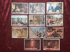 LOT 11 Cards ~1956 Topps Davy Crockett  Non Sport Card Low Grade picture