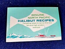 Vintage Genuine North Pacific Halibut Recipes Pamphlet picture