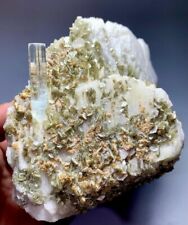760 Gram Beautiful Aquamarine Crystal With Muscovite Combine Specimen picture