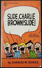 1968 Peanuts Slide Charlie Brown Slide Comic Paper Back Book Charles Schultz picture