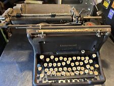 NO SHIPPING -  ANTIQUE VINTAGE CLASSIC UNDERWOOD STANDARD  TYPEWRITER  picture