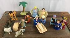 Nativity Set Children’s 17 Pieces Tales Of Glory Plastic Nativity Play Set picture