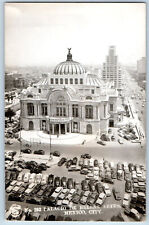 Mexico City Mexico Postcard Palace of Fine Arts 1921 Posted Antique RPPC Photo picture