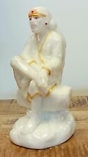 Resin 5 inches sai baba Statue Hindu God Usa Seller Fast Ship picture