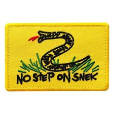 No Step on Snek Tactical Patch [3.0 X 2.0-Hook fastener SN-2] picture