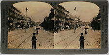 Keystone Stereoview Principal Street of Kiev, Russia 1910’s Education Set #486 picture
