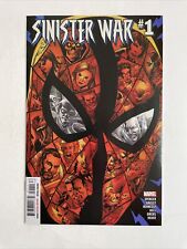 Sinister War #1 (2021) 9.4 NM Marvel High Grade Comic Book Cover A picture