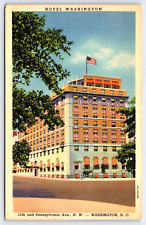 Original Old Antique Vintage Outdoor Postcard Hotel Washington Washington, D.C. picture
