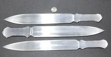 Wholesale Bulk Lot 3 Pack Of Selenite White Crystal Sword Blade knife Crystal picture
