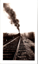 November 15, 1942 Train Wreck, East of Bolivar Ohio W&LE Engine Photo picture