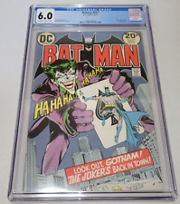 Batman #251 CGC 6.0 FN OW/W DC 1973 Classic Neal Adams Joker Cover picture