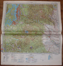 Authentic Soviet USSR Military Topographic Map Seattle, Washington, USA #73 picture