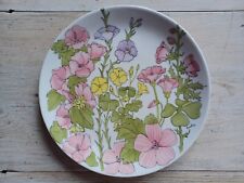 Rare VINTAGE 1950s ERNESTINE SALERNO Italy AMARYLLIS Painted DINNER PLATE 871 picture