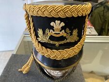 Reproduction British Army Napoleonic War Shako with Royal Hussars Cap Badge picture