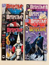 BATMAN Lot of 7 Detective Comics DC Comics 1989 Annual 598 599 600 602 603 608 picture