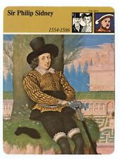 Sir Philip Sidney - The Arts Edito Service British Heritage Card picture