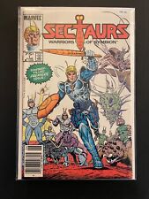 Sectaurs 1 Newsstand High Grade 7.5 Marvel Comic Book D90-46 picture