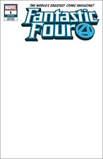 Blank Fantastic Four #1 (2018) Convention Sketch Variant Marvel fast Ship picture