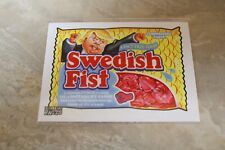 2017 Topps GPK Wacky Packages Alternative Facts #5 Swedish Fist Donald Trump picture