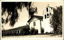 Buellton California CA Santa Ines Mission Real Photo Vintage Postcard picture