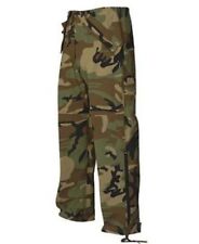 USGI Woodland BDU Camouflage Cold Weather GORETEX Pants Trousers LARGE SNOWBOARD picture