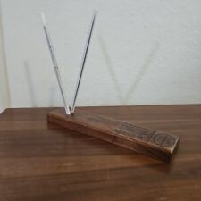 A.G. Russell Ceramic V Sharpener / Sharpening Rods for Knives in Walnut Wood Box picture