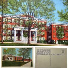 Postcard NC Winston-Salem College Founded in 1771 C.T. Art-Colortone Linen 1934 picture