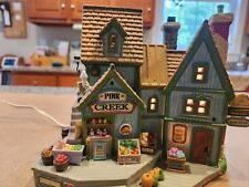 Lemax Vail Village PINE CREEK MARKET Lighted #95861 Retired; Excellent picture