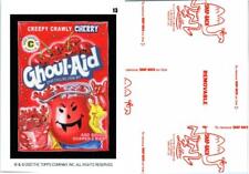 2020 WACKY PACKAGES MAY WEEKLY RED LUDLOW CARD # 13 GHOUL-AID CHERRY picture
