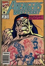 Avengers West Coast July #72 Marvel Comics 1991 picture