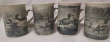 Set of 4 Vintage Field & Stream Wildlife Coffee Mugs picture